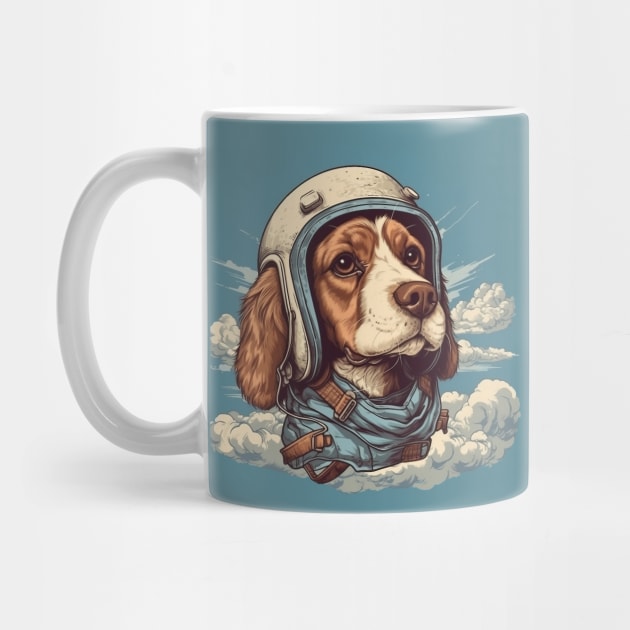 Aviator dog by GreenMary Design